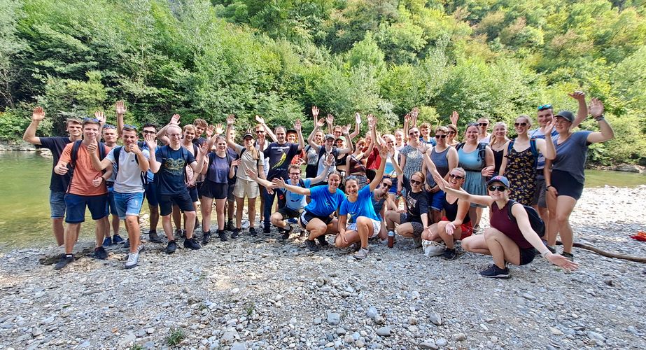 Leuke groepsfoto Leuke groepsfoto